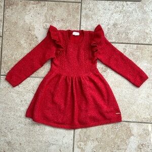 KENSIE GIRL Ruffle Red Dress